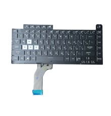 Клавиатура Asus ROG Strix Scar III G512 G531 GL531 RU/EN с RGB подсветкой (V184262GS1) Толстый шлейф подсветки