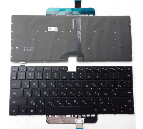 Клавиатура для ноутбука Huawei MateBook D14 D15 RU Клавиатура для ноутбука Huawei MateBook D14 D15 RU