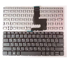 Клавиатура для ноутбука Lenovo IdeaPad S145-14, 320-14, 330-14, V14, Серая, без рамки, RU