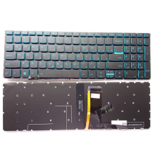 Клавиатура для Lenovo L340-15IRH, L340-15, L340-17 с синей подсветкой (RU)
