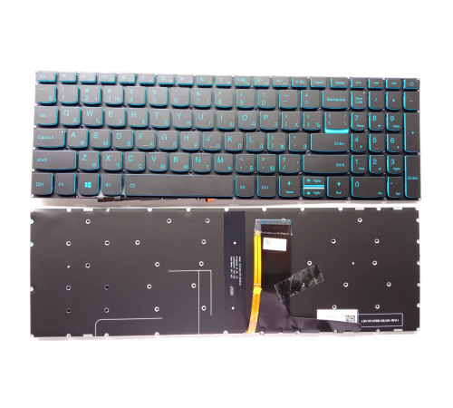 Клавиатура для Lenovo L340-15IRH, L340-15, L340-17 с синей подсветкой (RU) Клавиатура для Lenovo L340-15IRH, L340-15, L340-17 с синей подсветкой (RU)
