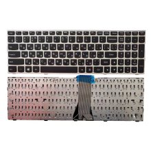 Клавиатура для ноутбука Lenovo IdeaPad G50-70 RU (серебристая)