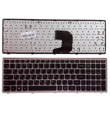 Клавиатура для ноутбука Lenovo IdeaPad Z500 серебристая RU