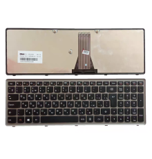 Клавиатура для ноутбука Lenovo IdeaPad G500S G505S S500 S510 S510P Z510 RU серебристая